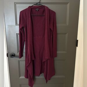 Maroon Cardigan